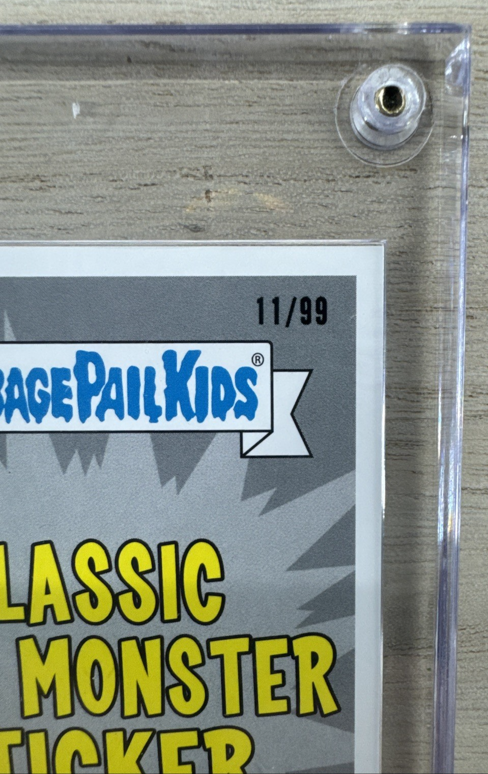 2018 Topps Garbage Pail Kids - Reflection Les - Blue 11/99