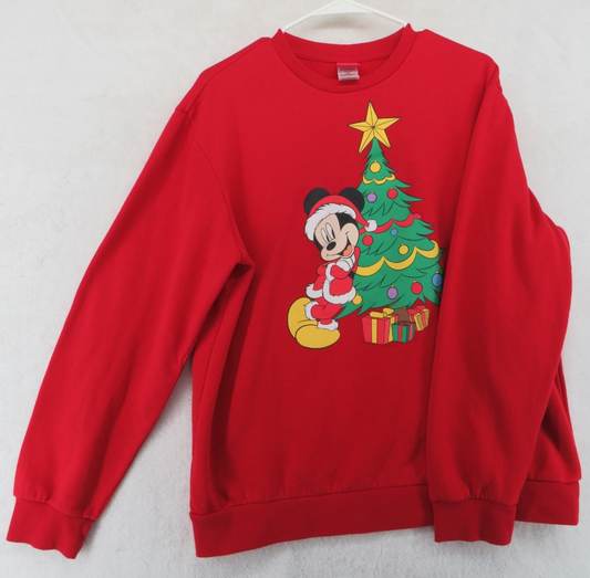 Disney Men's Sweater - Size Large - Mickey Mouse Christmas