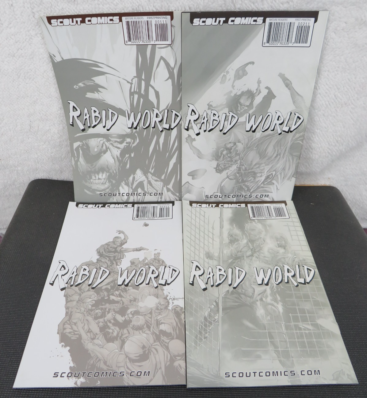 Rabid World #1-4 - Scout Comics - 2021 - Lot of 4 Comics