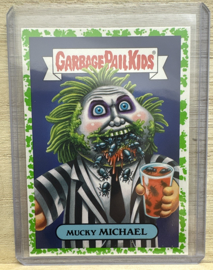 2018 Garbage Pail Kids - Mucky Michael - Green