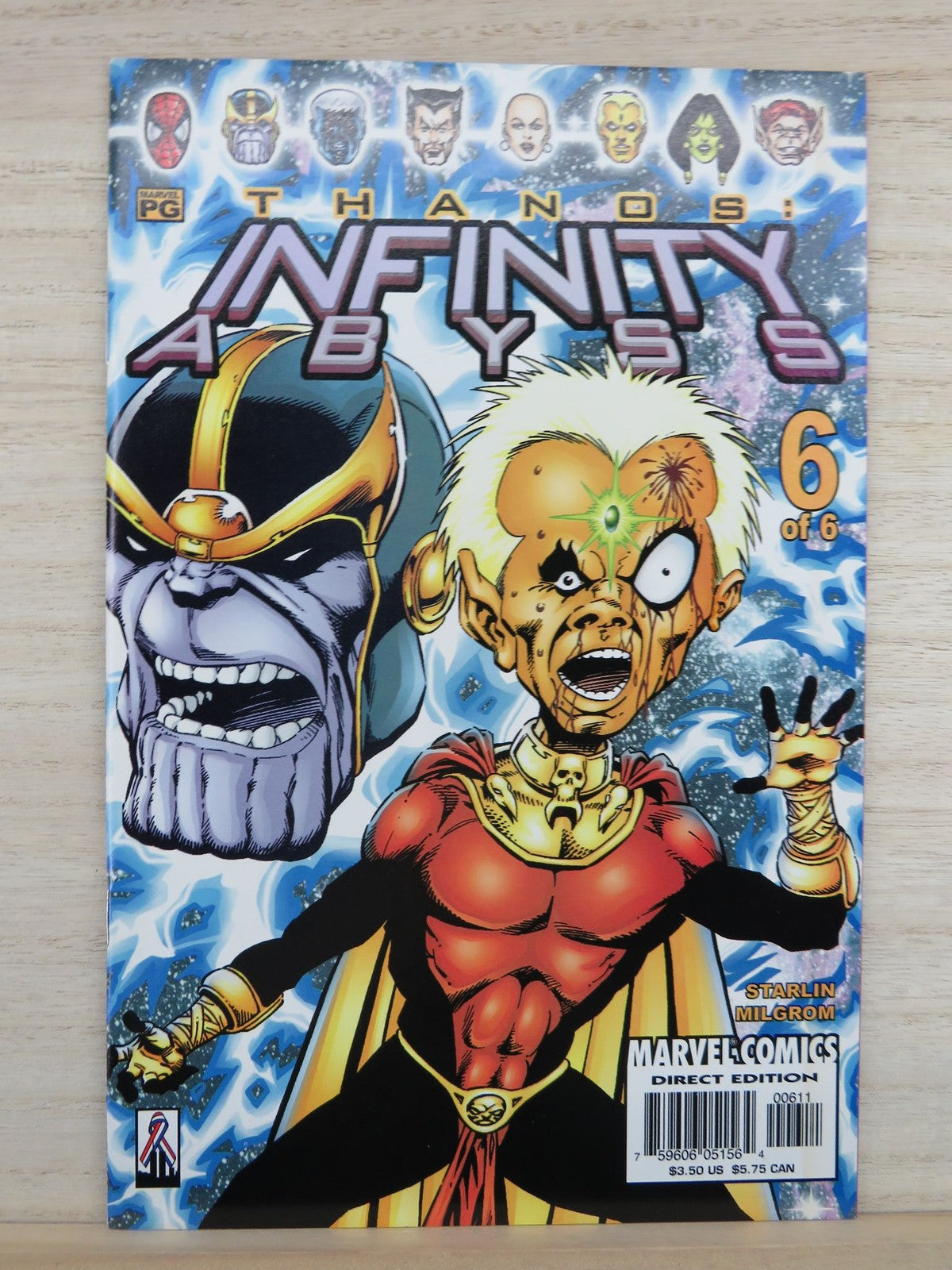 Thanos Infinity Abyss #6 of 6 - Marvel Comic - 2002