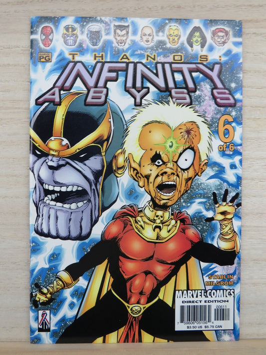 Thanos Infinity Abyss #6 of 6 - Marvel Comic - 2002