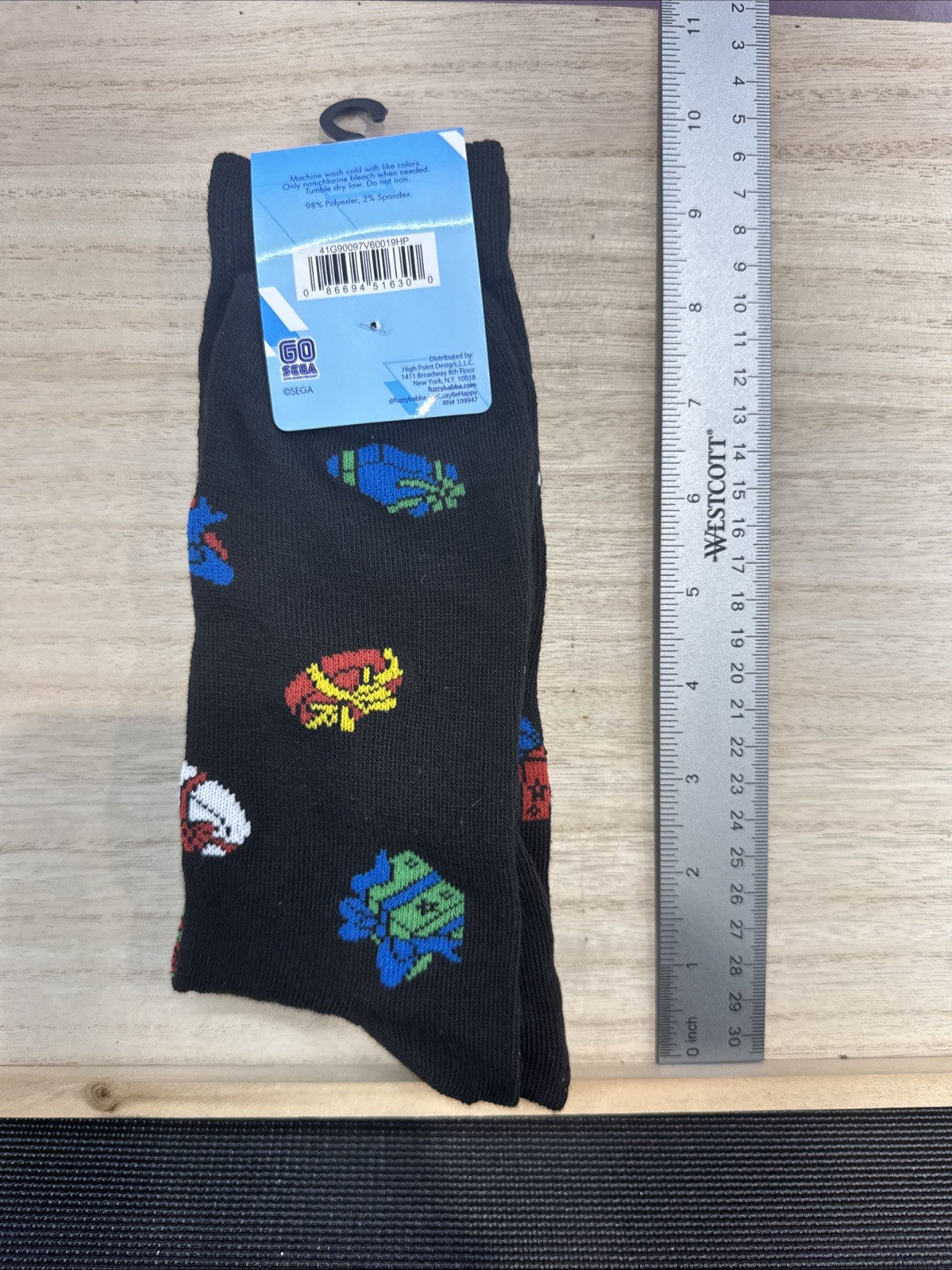 Sonic The Hedgehog Socks