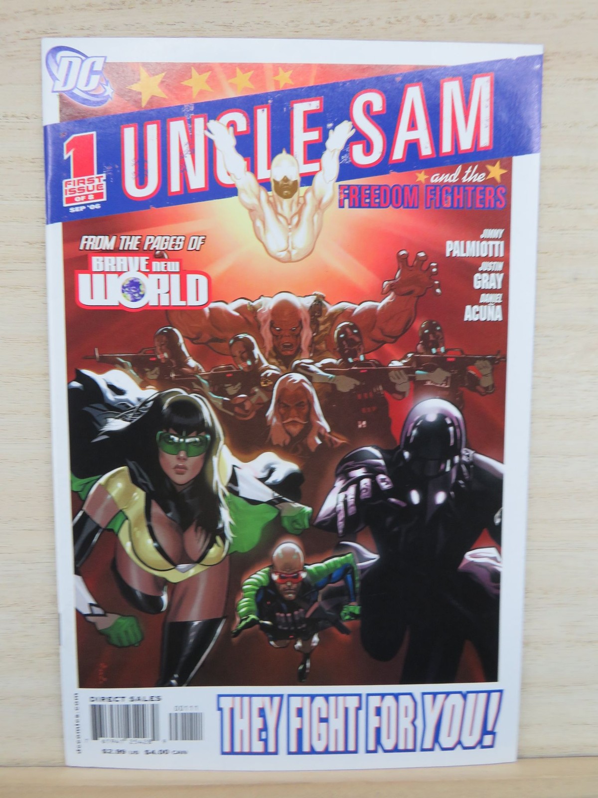 Uncle Sam and the Freedom Fighters #1 of 8 Sep 2006 - DC Comic
