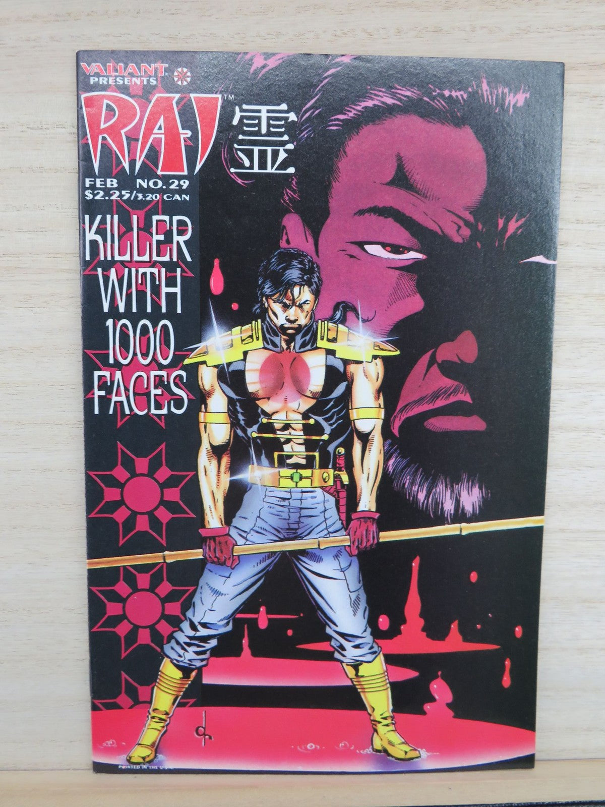 Rai #29 Feb 1995 Killer With 1000 Faces - Valiant Comic