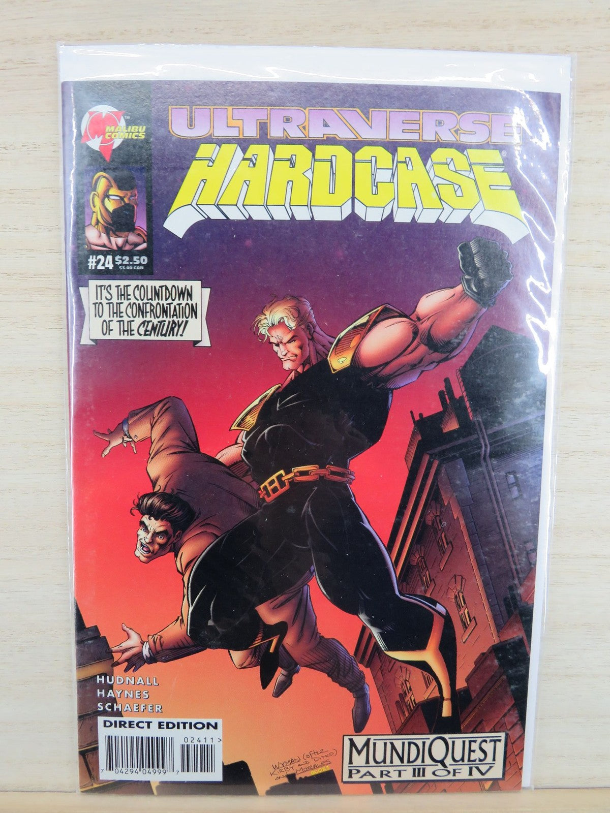 Ultraverse Hardcase #24 Mundi Quest Part 3 of 4 - Malibu Comics