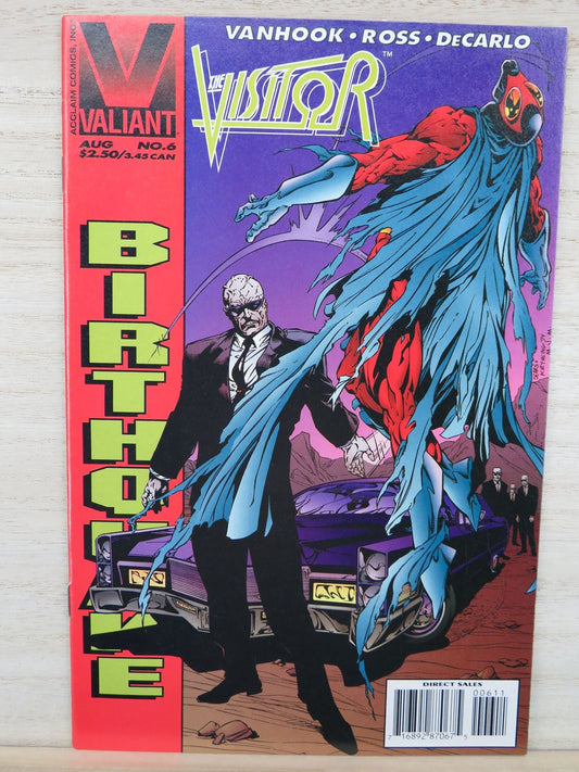 The Visitor #6 Birthquake Aug 1995 - Valiant Comic
