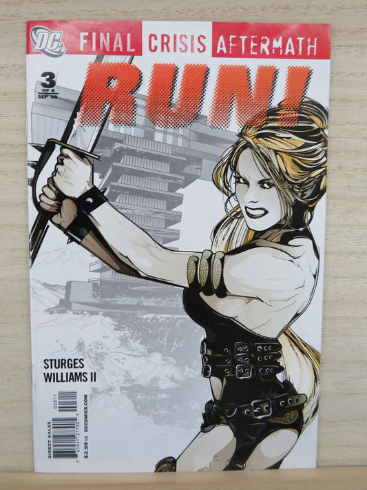 Run! Final Crisis Aftermath #3 of 6 Sep 2009 - DC Comic