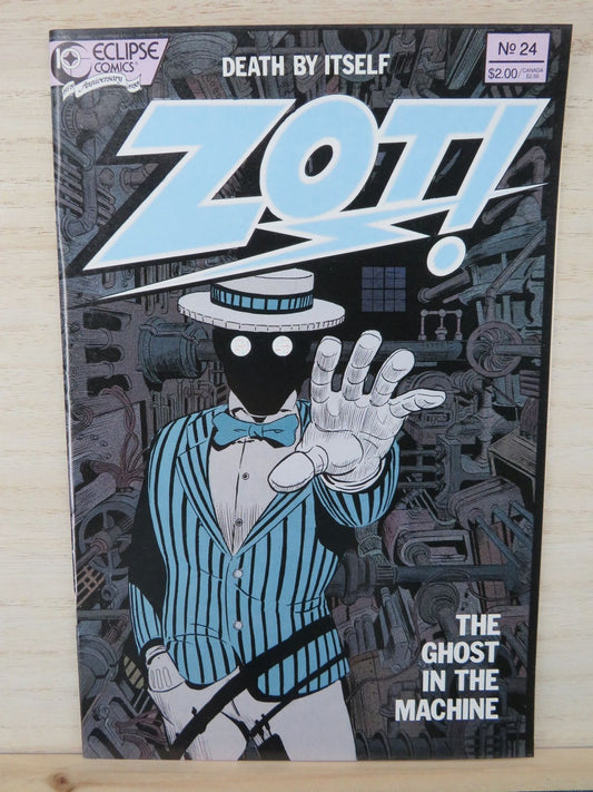 Zot! No 24 Death By Itself - Eclipse Comics
