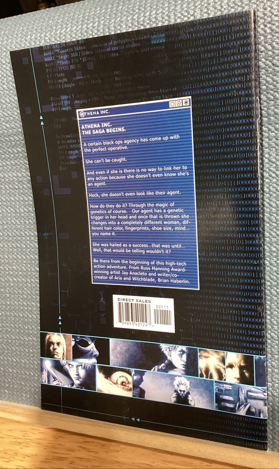Athena Inc. The Manhunter Project #1 - Image Comics - 2002