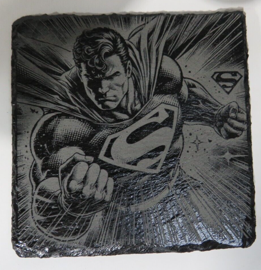 Laser Engraved Slate Coaster - S2