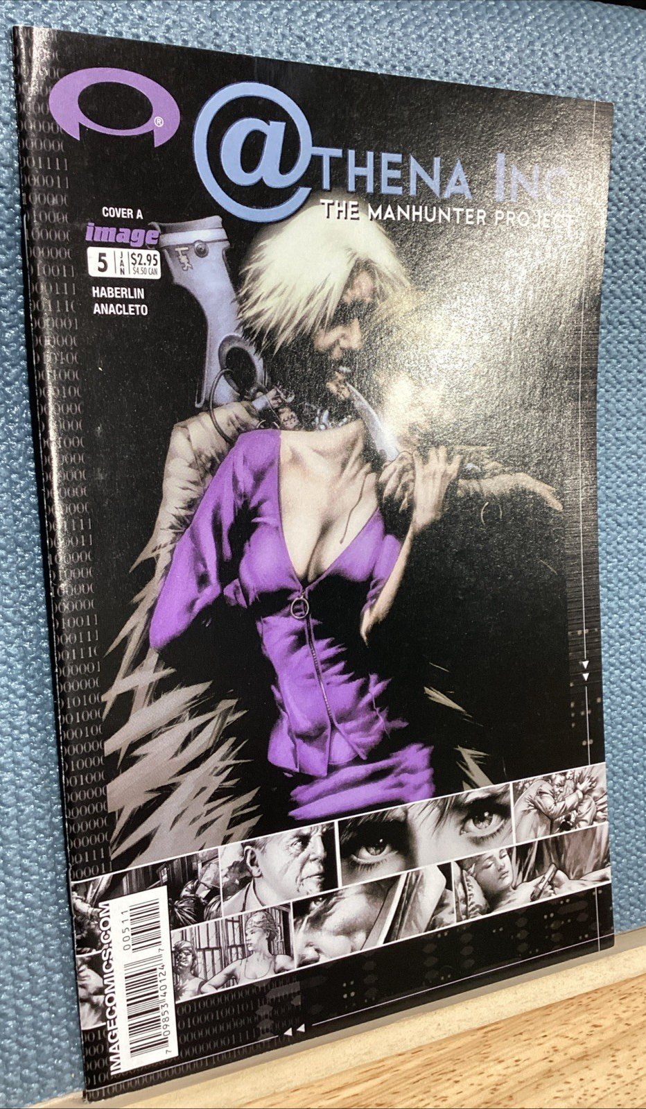ATHENA INC - THE MANHUNTER PROJECT #5 - Image Comic - 2002