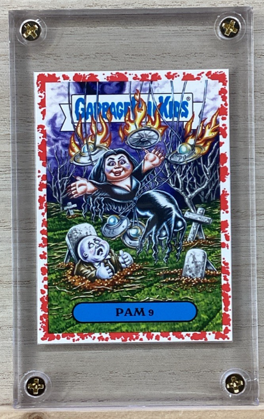 2018 Topps Garbage Pail Kids - Pam 9 - Red 04/750