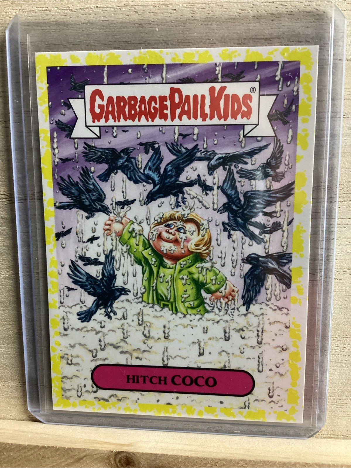 2018 Topps Garbage Pail Kids - Hitch Coco - Yellow