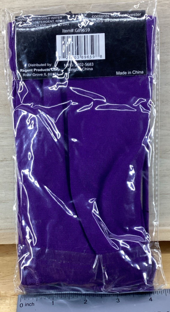 Purple With Black Witches On A Broom Print Tights