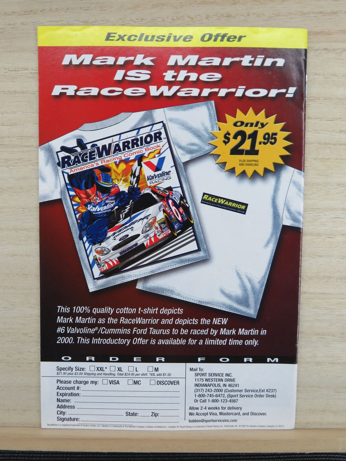 Race Warrior v1 #2 March 8, 2000