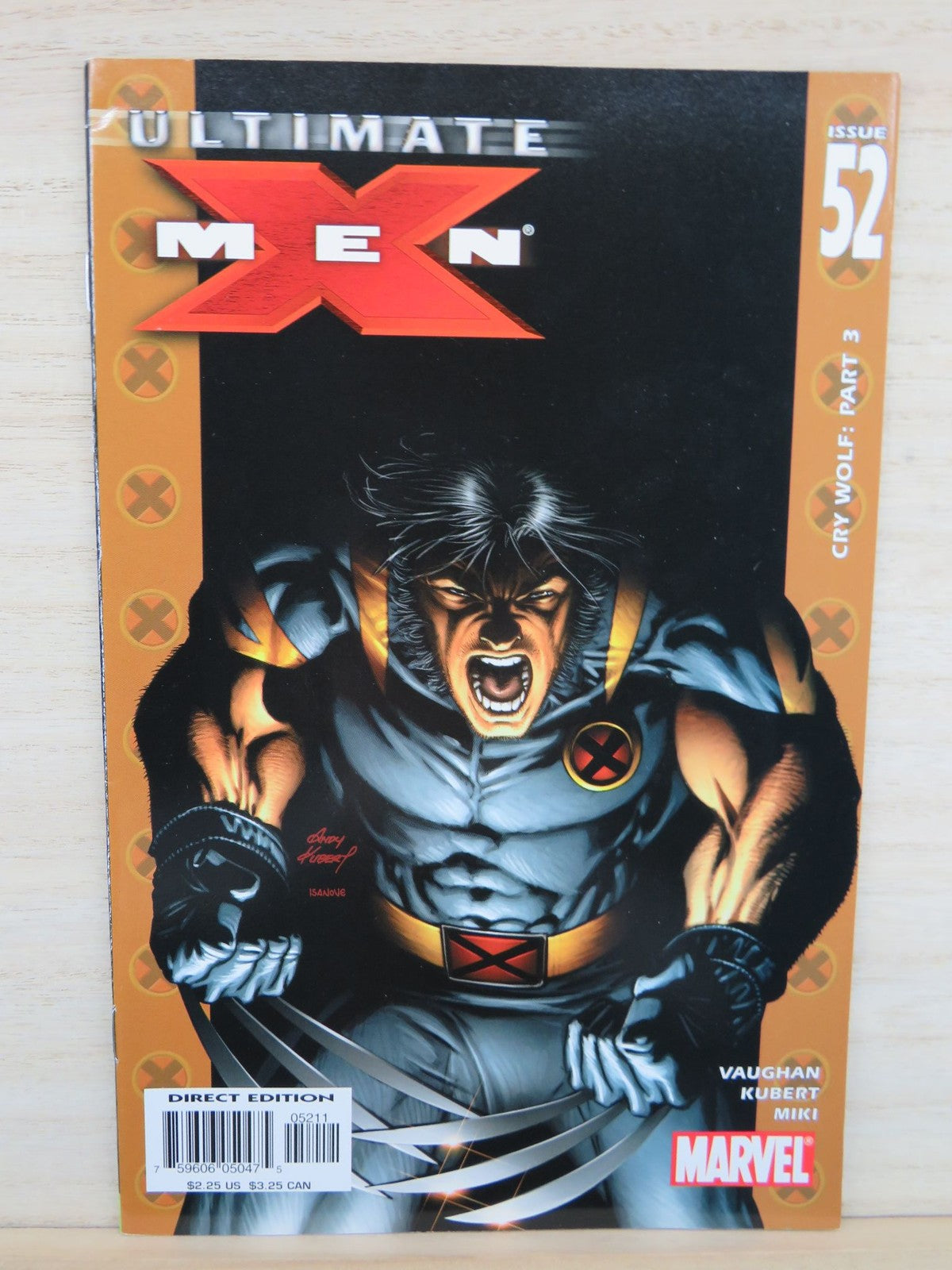 Ultimate X-Men #52 Cry Wolf: Part 3 - Marvel Comic - 2004