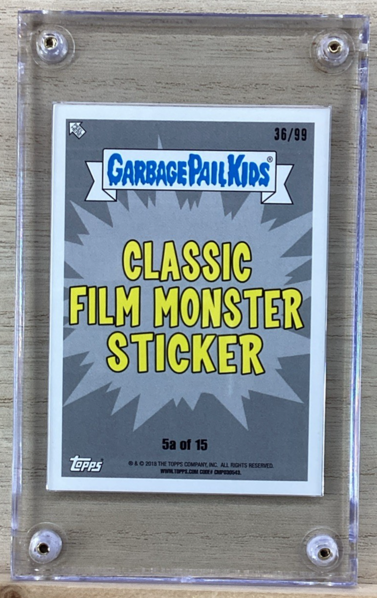 2018 Topps Garbage Pail Kids - Jumping Jack - Blue 36/99