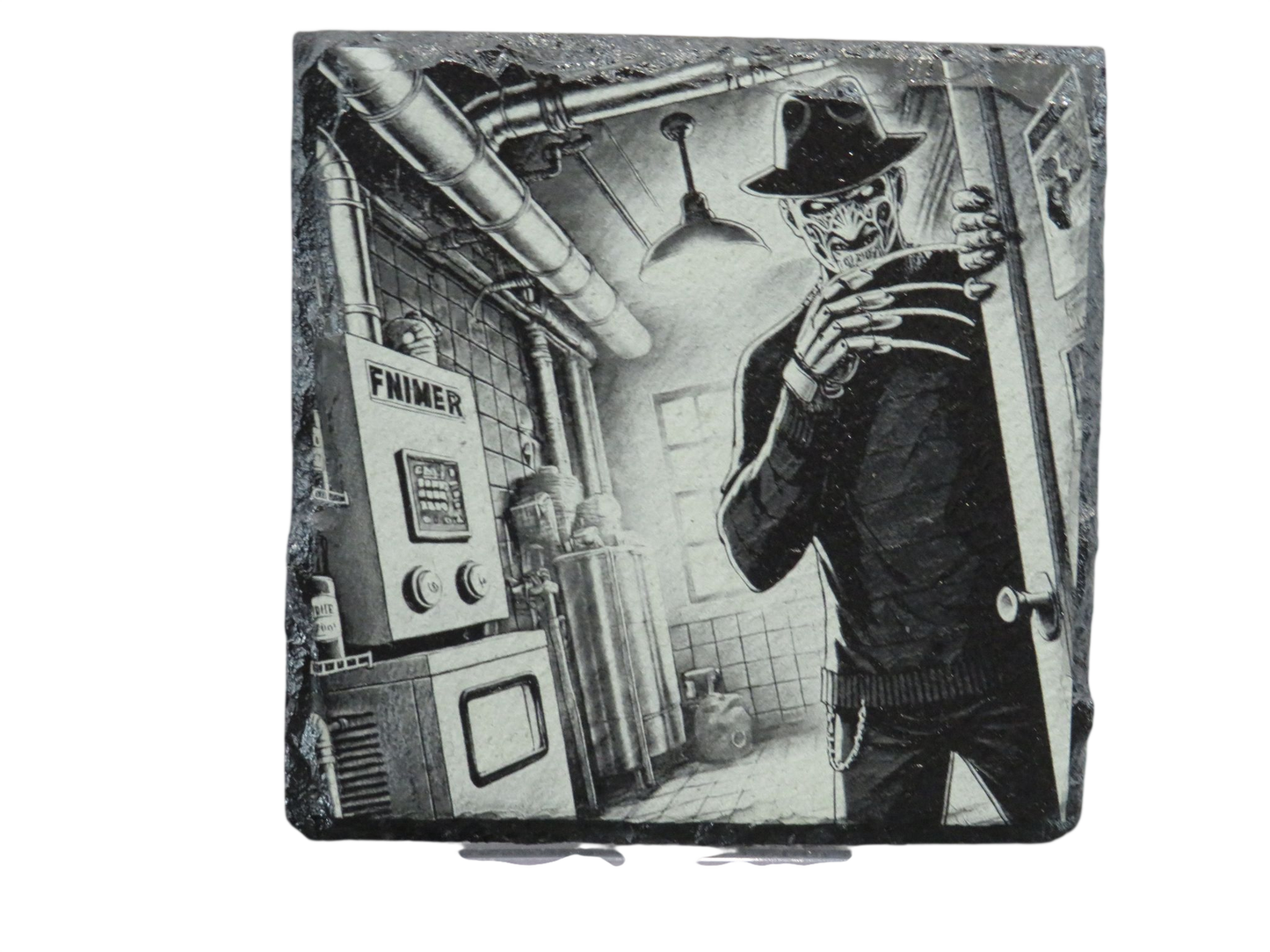 Laser Engraved Slate Coaster - FR4