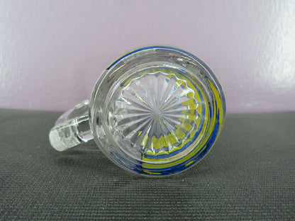 Vintage Los Angeles Rams Beer Mug Stein Tall Glass 1980s NFL
