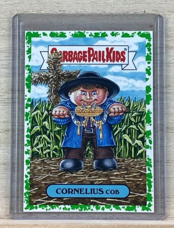2018 Topps Garbage Pail Kids - Cornelius Cob - Green