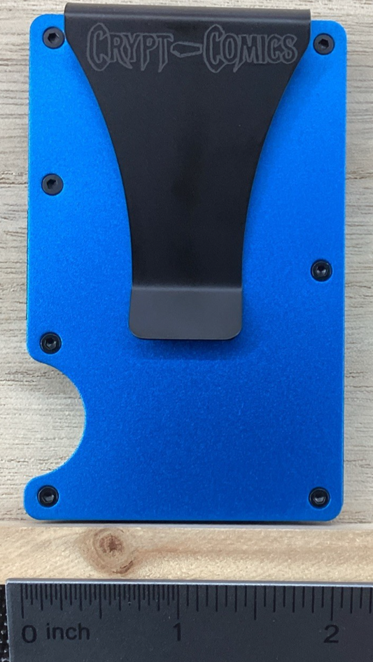 Metal Wallet - Laser Engraved HO - RFID Blocking