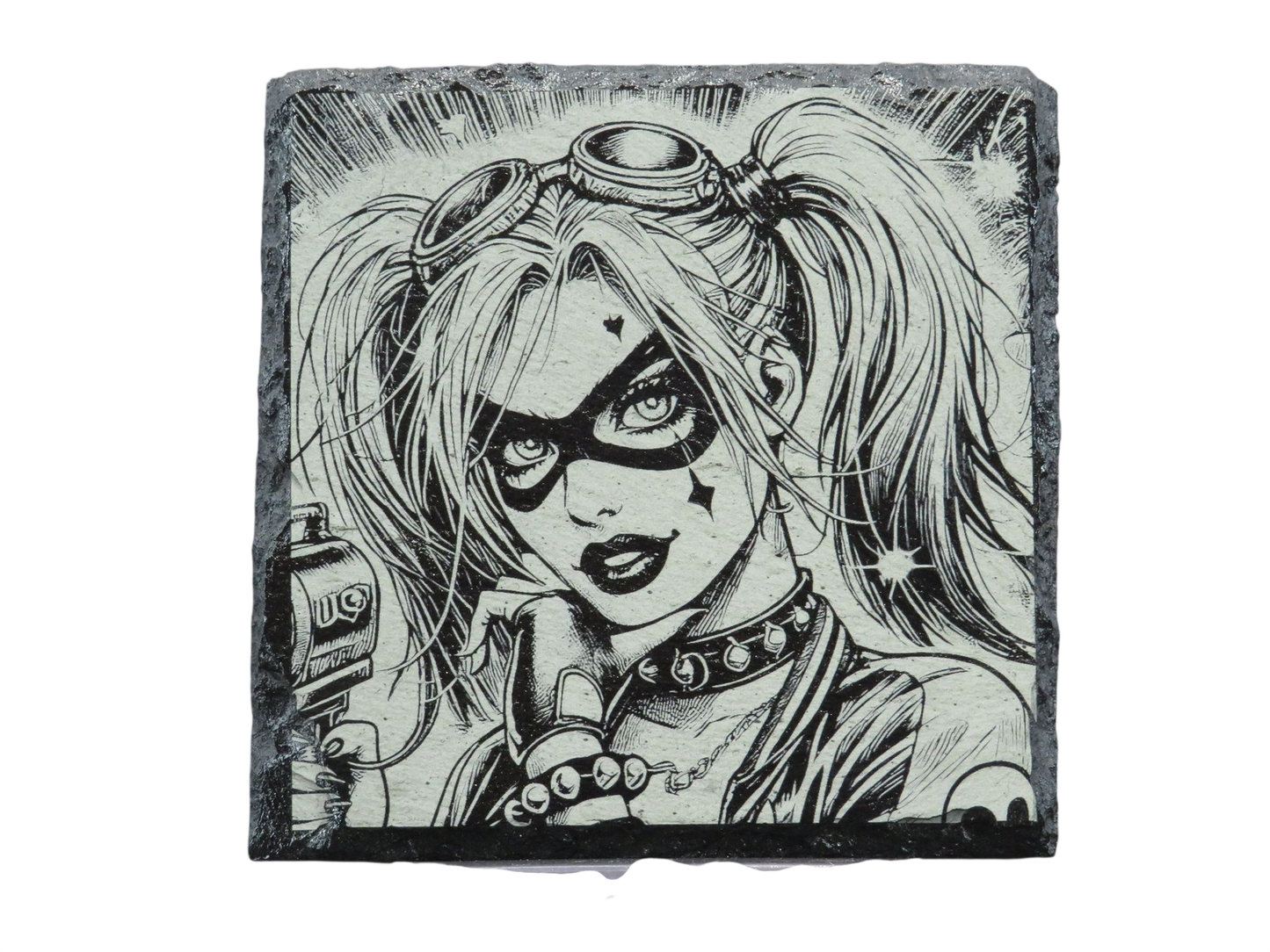 Laser Engraved Slate Coaster - DC15