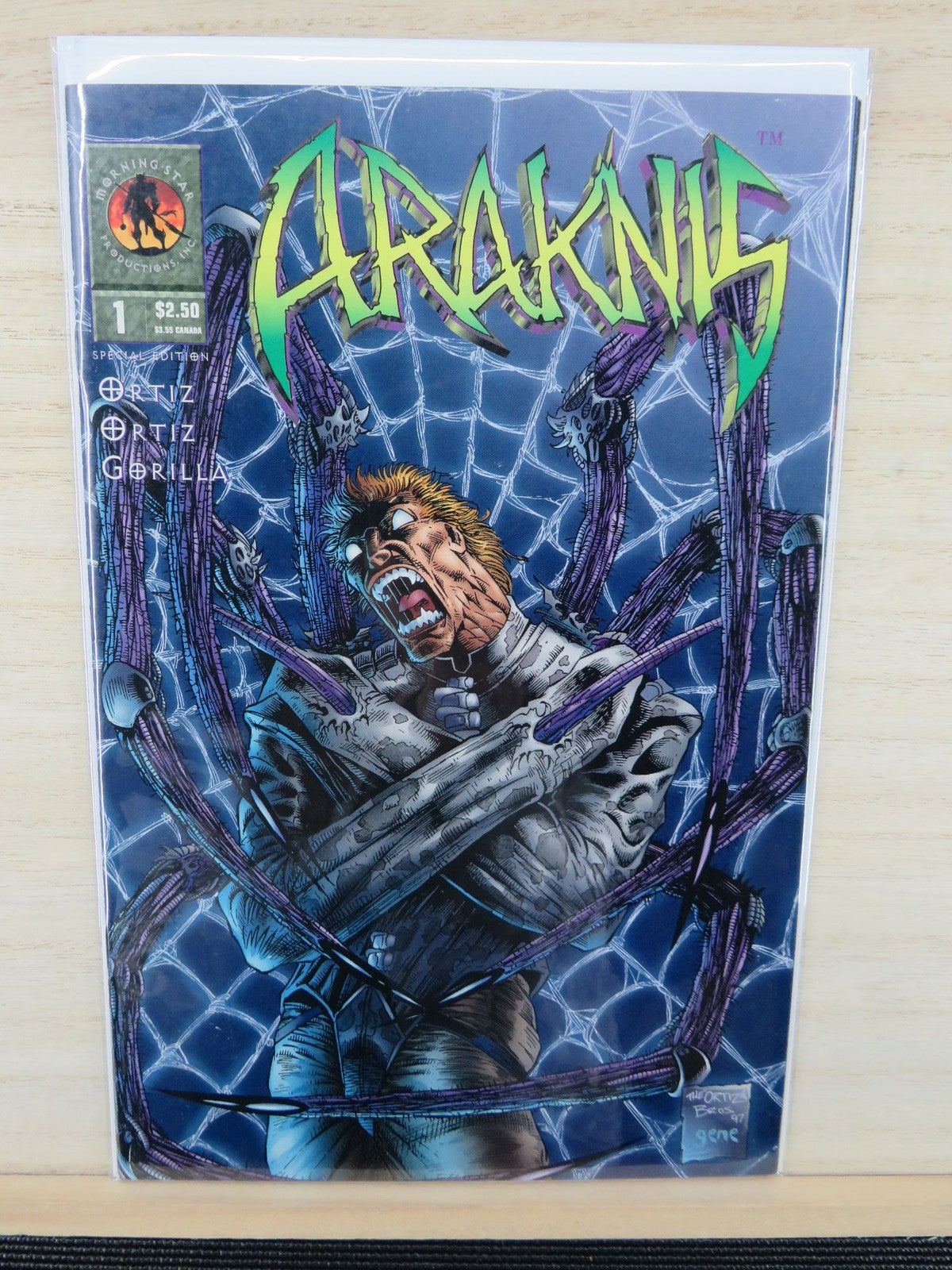 Araknis #1 Special Edition - Morning Star Productions Comic - 1997