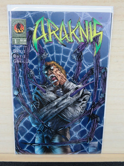 Araknis #1 Special Edition - Morning Star Productions Comic - 1997