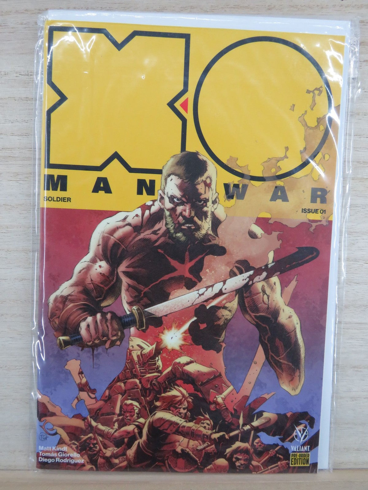 XO Manowar Soldier #1 - Pre-Order Edition - Valiant Comic - 2017