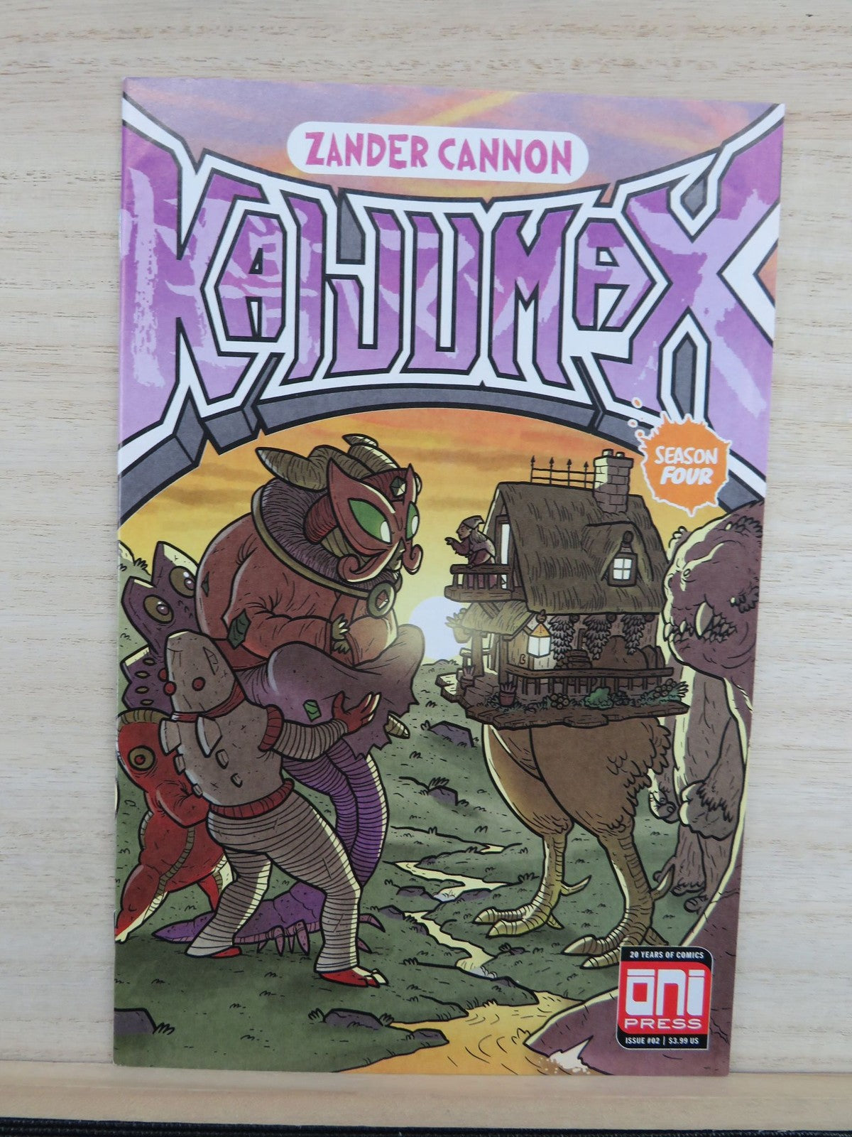 Kaijumax Season Four Issue #2 by Zander Cannon - Oni Press Comic