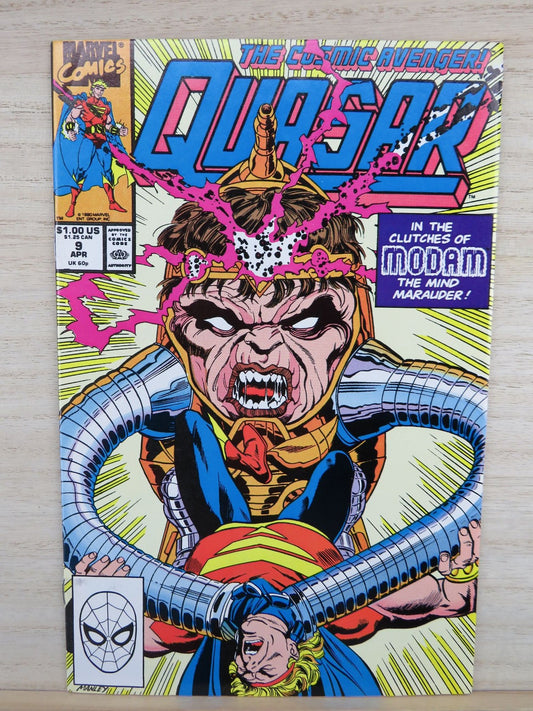 Quasar #9 Apr 1990 - Marvel Comic