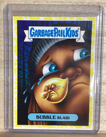 2018 Topps Garbage Pail Kids - Bubble Blair - Yellow