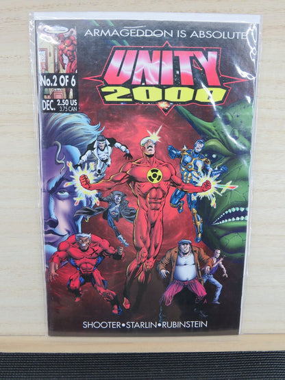 Unity 2000 #2 of 6 Dec 1999 - Acclaim Comics