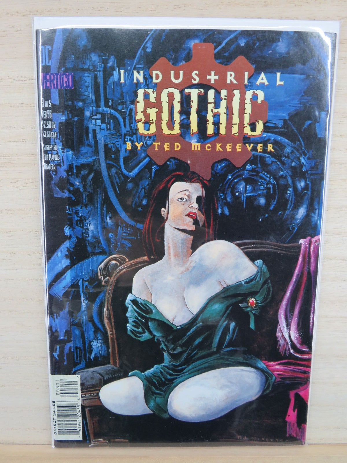Industrial Gothic #2 of 5 Jan 1996 by Ted McKeever - DC Vertigo Comic