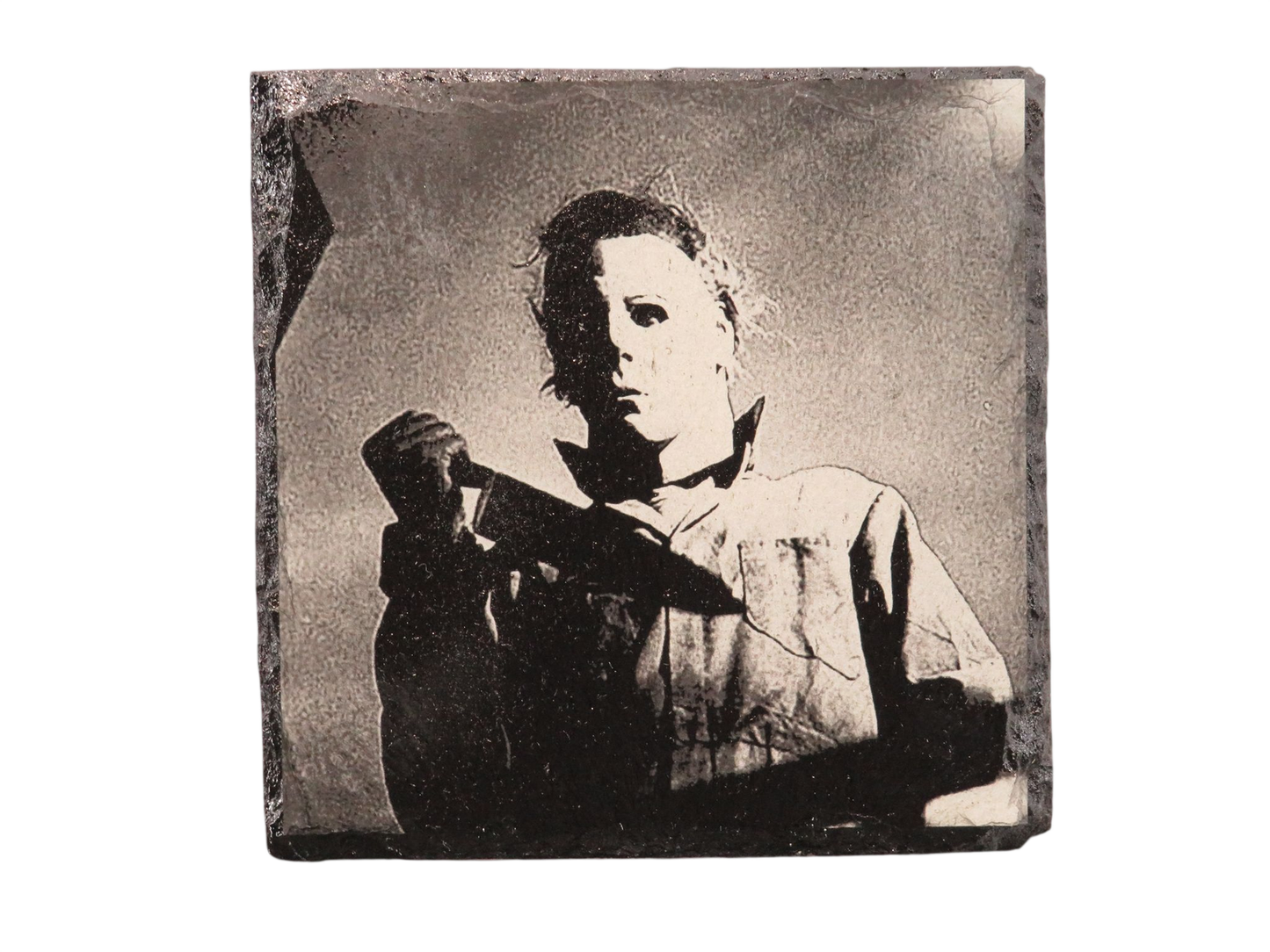 Laser Engraved Slate Coaster - MM4