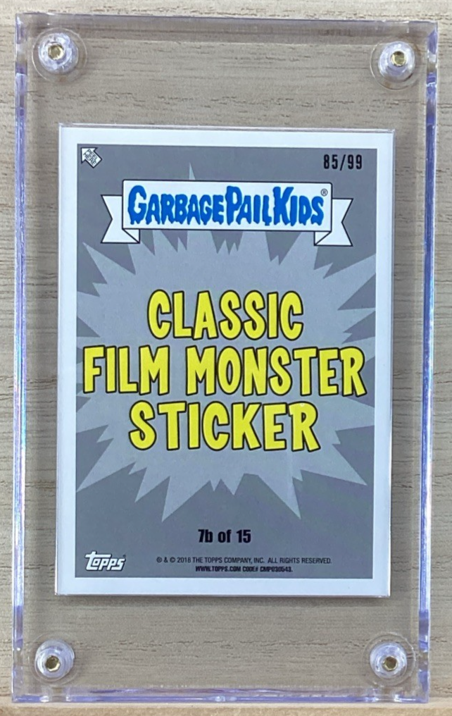 2018 Topps Garbage Pail Kids -  Wrapped Ron - Blue 85/99