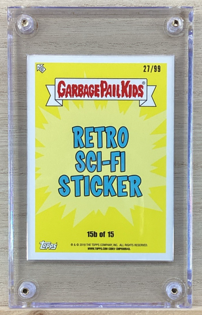 2018 Topps Garbage Pail Kids - Janet of the Apes - Blue 27/99