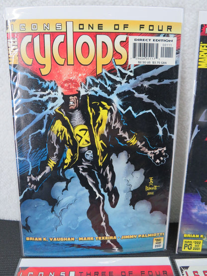 Cyclops Icons #1-4 Complete Set 2001 - Marvel Comics1