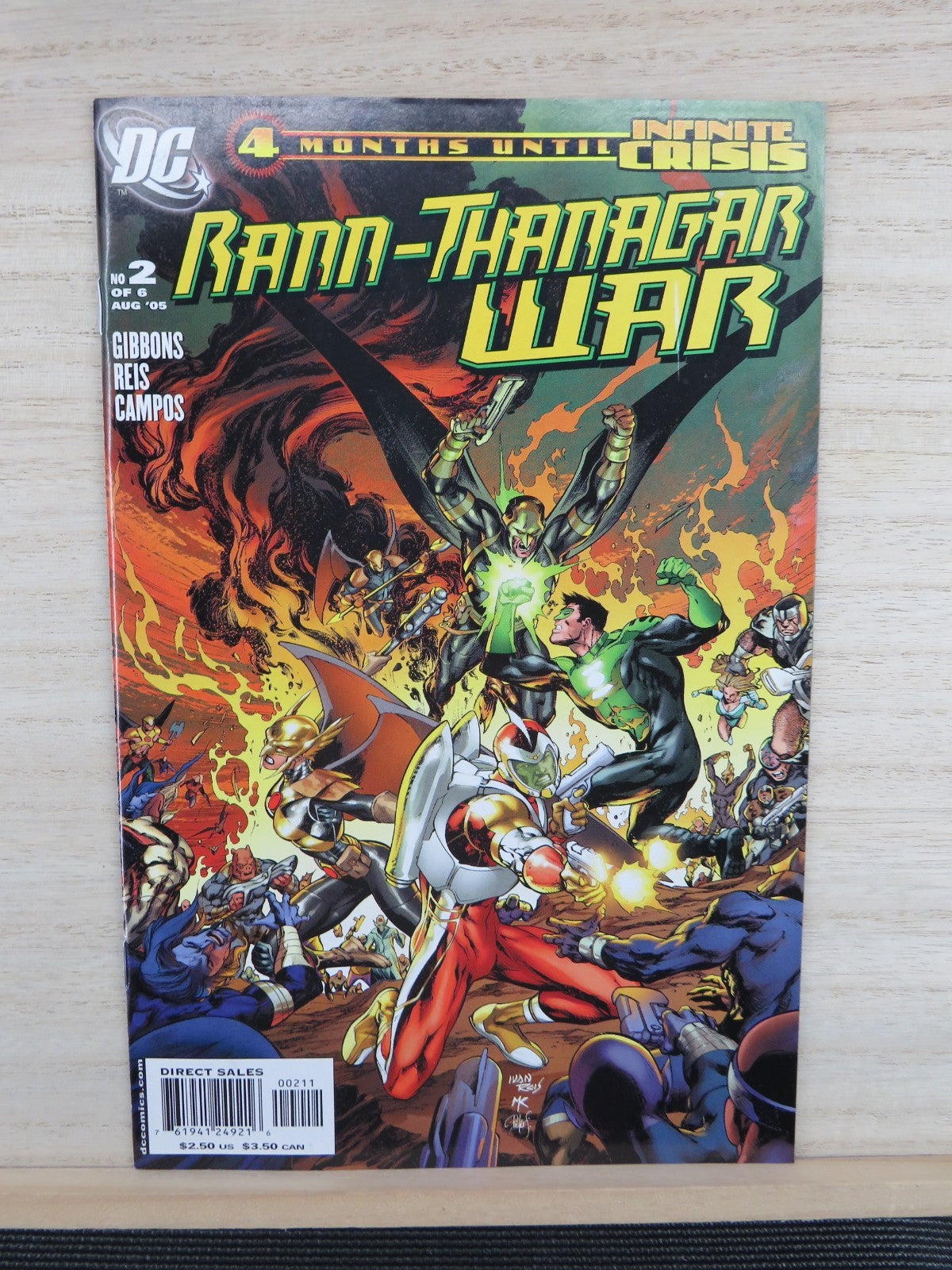 Rann-Thanager War #1-6 - Complete Set - DC Comics - 2005