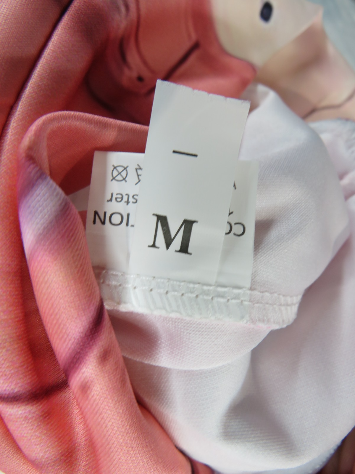 BTS Pink Hearts Long Sleeve Hoodie - Size Medium
