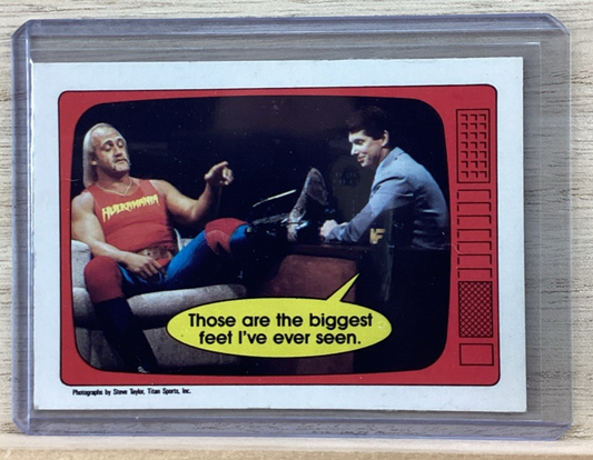 1985 O-Pee-Chee - Hulk Hogan And Vince McMahon Card #560