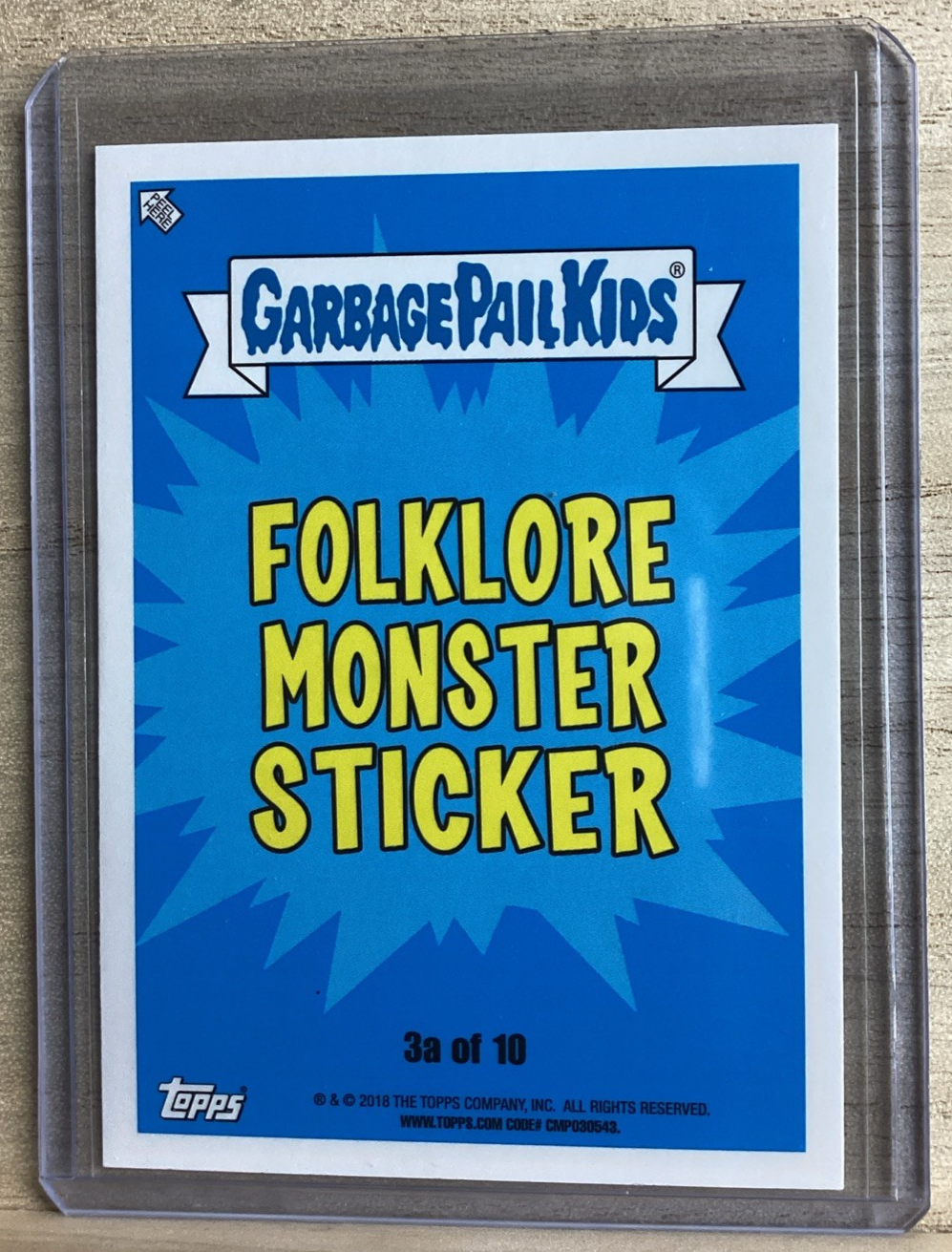 2018 Garbage Pail Kids - Jessy Devil - Green