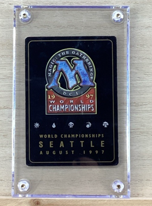 1997 MTG Card - FORSAKEN WASTES - Seattle World Championship1