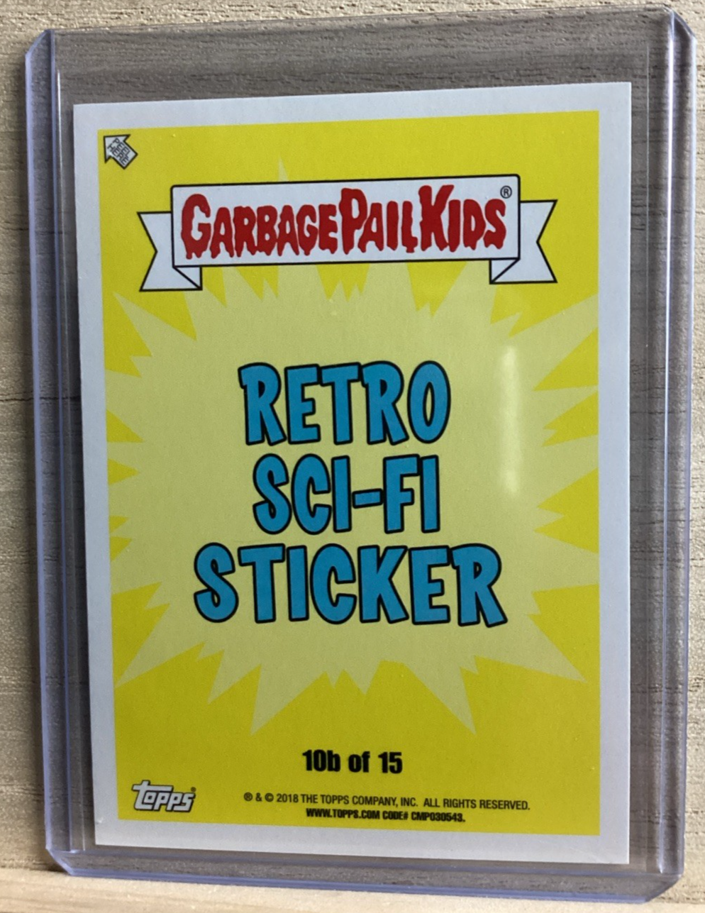 2018 Topps Garbage Pail Kids - Splittin Sigourney - Green