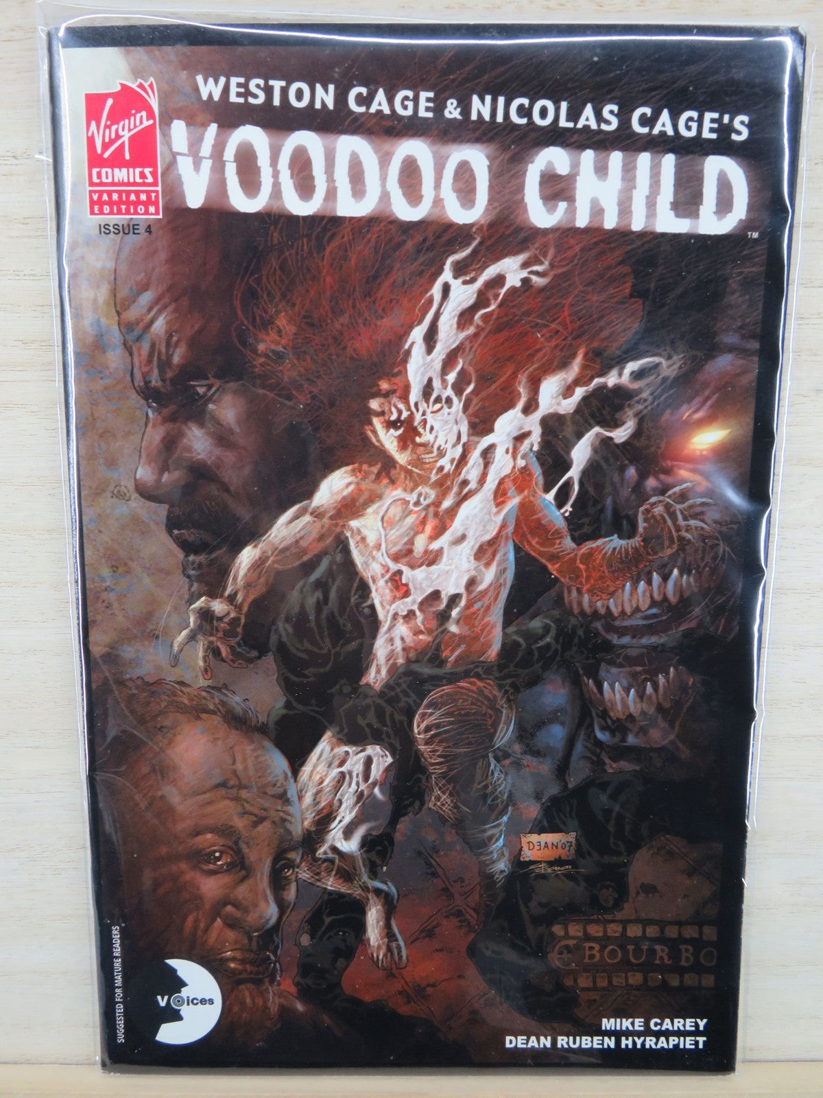 Voodoo Child #4 Variant Edition 2007 - Virgin Comics