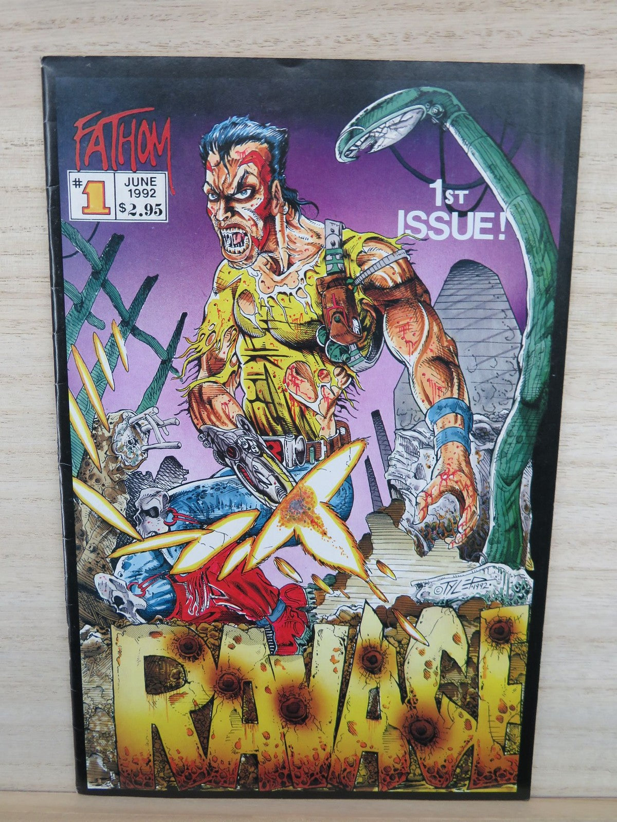 Ravage #1 June 1992 - Fathom Comic