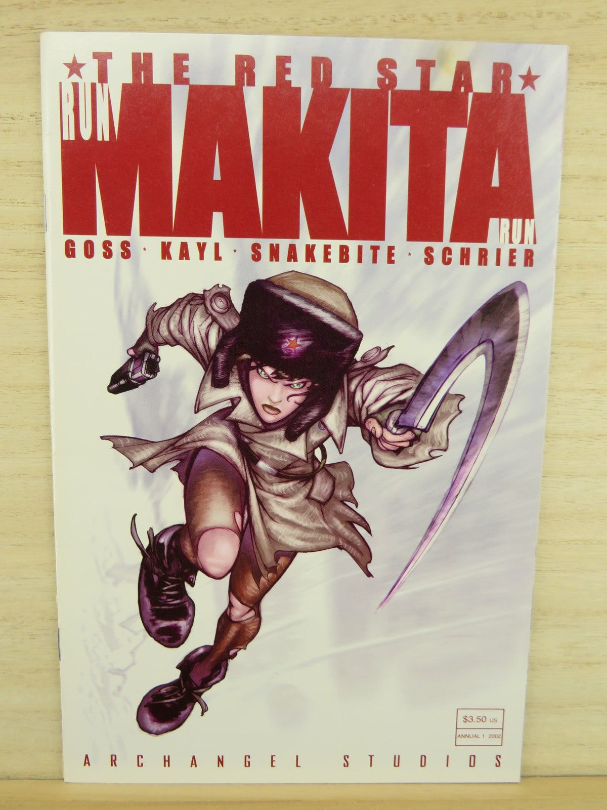 The Red Star Makita Annual 1 2002 - Archangel Studios Comic