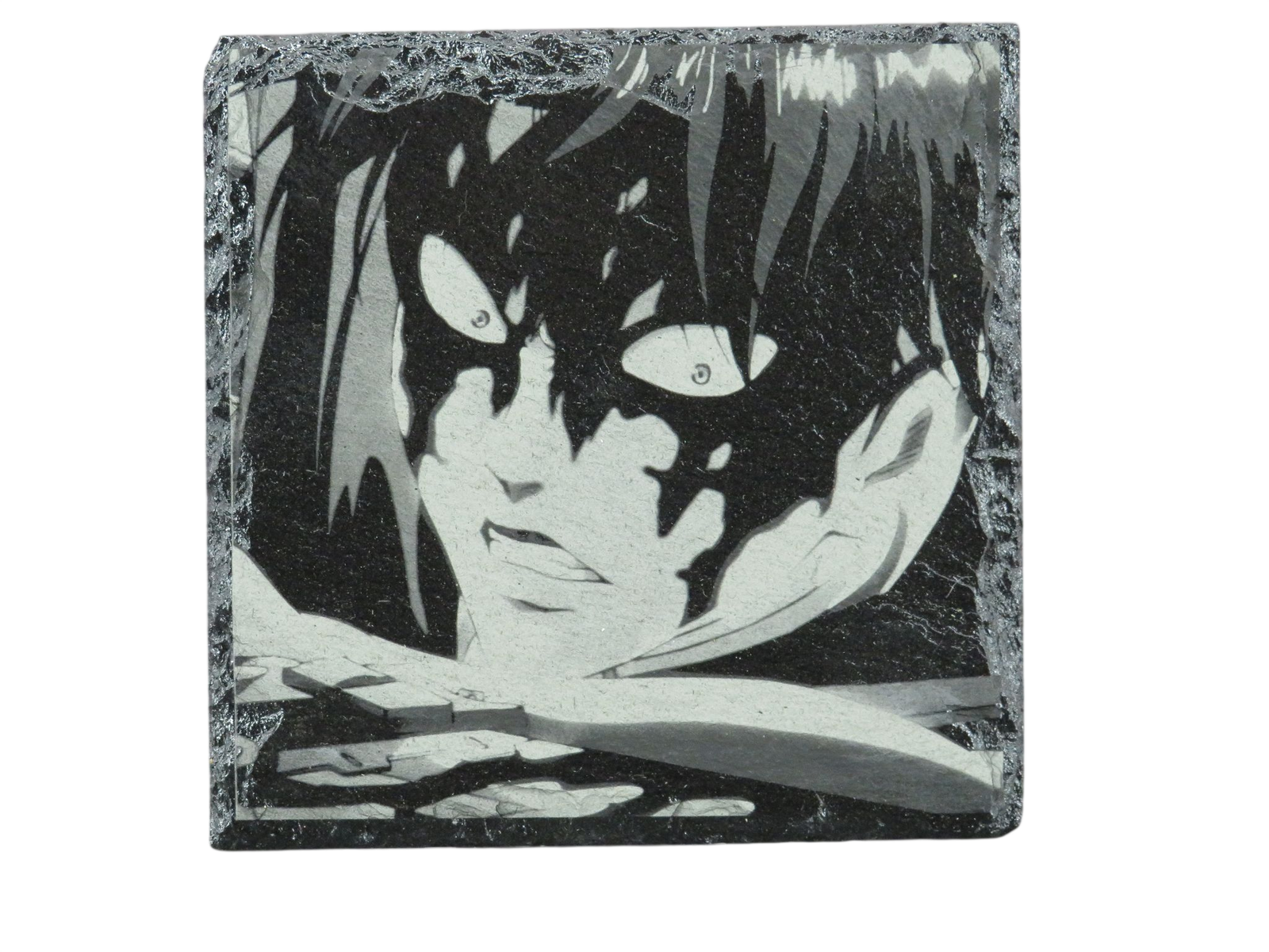 Laser Engraved Slate Coaster - AN5