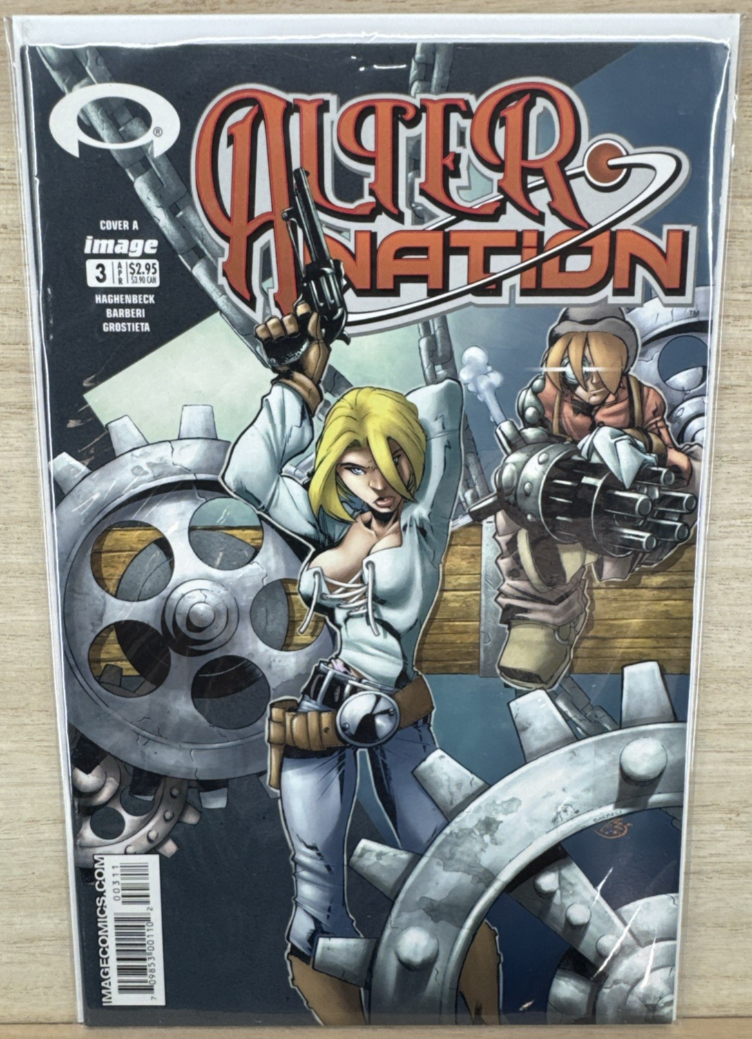 Alter Nation #3 Cover A - Image Comics - April 2004